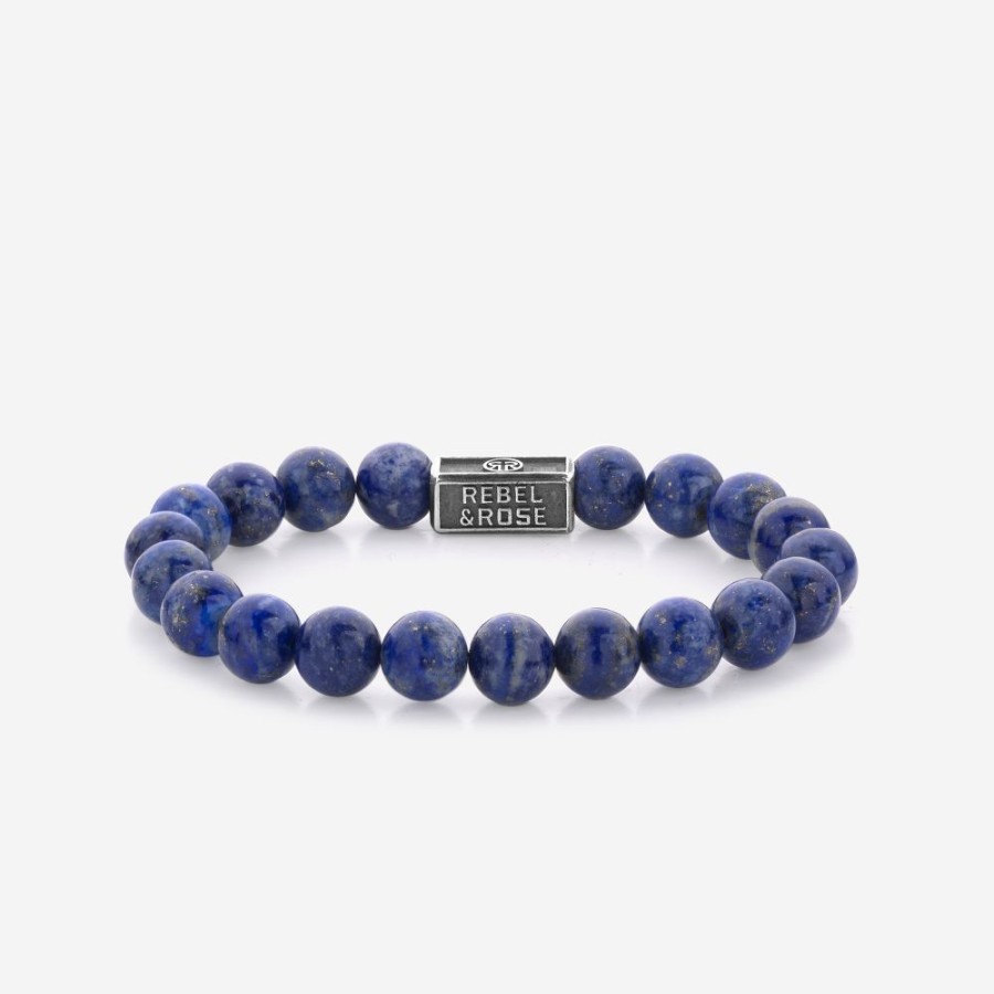 Sieraden Rebel & Rose | Lapis Lazuli 925 - 8Mm