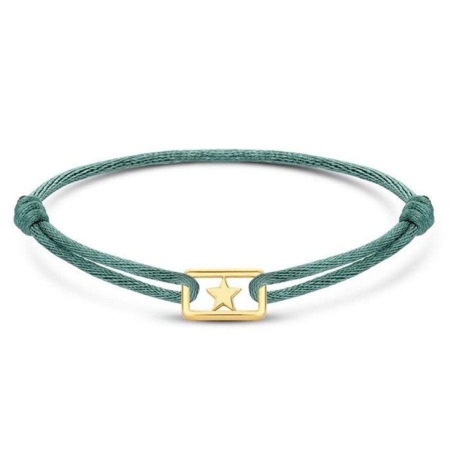 Sieraden Minitials | Minitials Een Unity Satijn Armband