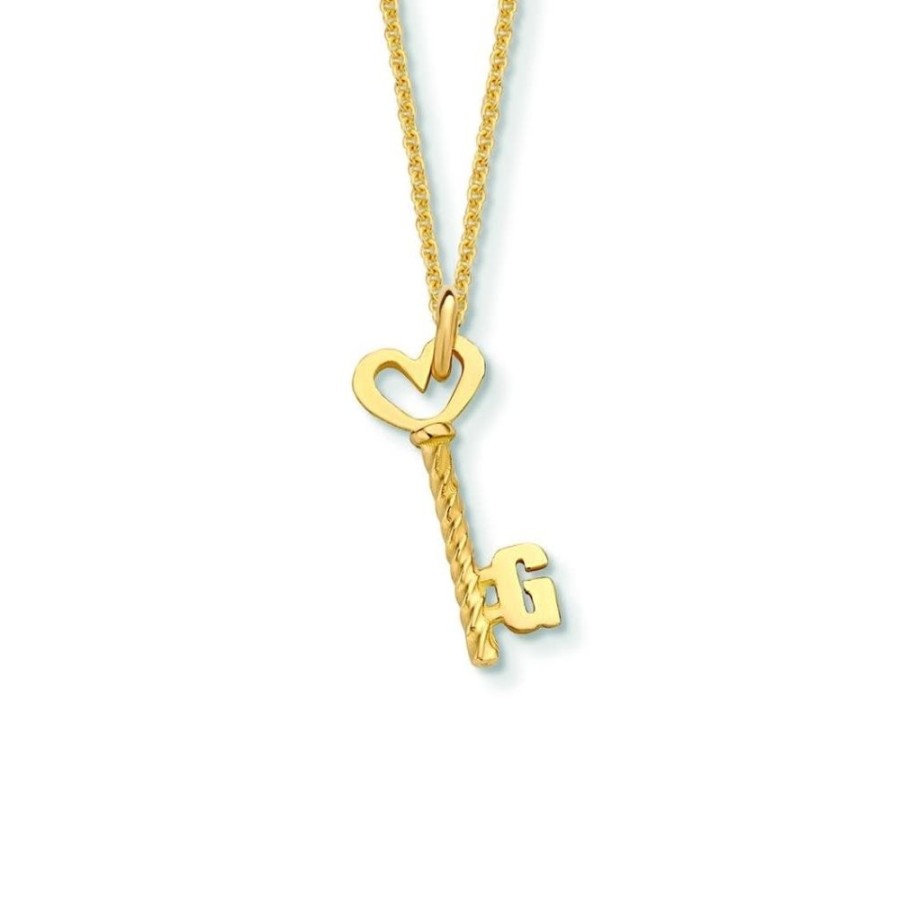 Sieraden Minitials | Minitials Een Key To My Heart Ketting