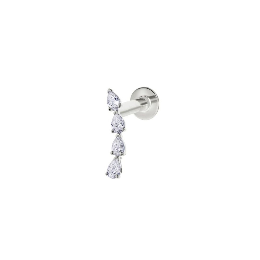 Sieraden Culet | Culet Quadruple Pear Piercing Gcj1302