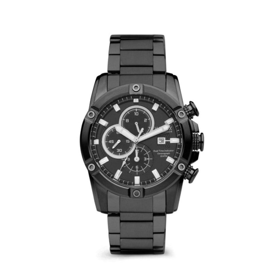 Horloges VNDX | Vndx Horloge Mb33047-01 Young Rebel Big Boy Staal Zwart