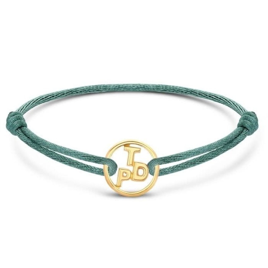 Sieraden Minitials | Minitials Ronde Drie Signature Satijnen Armband