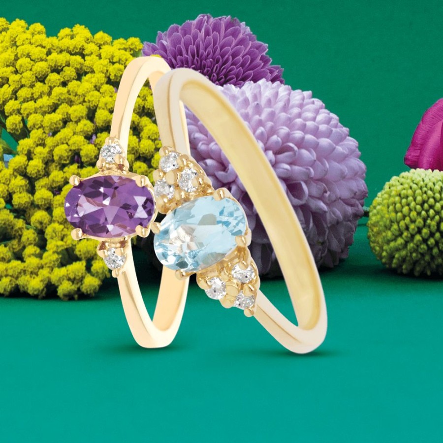 Sieraden Miss Spring | Miss Spring Ring Hannah Amethist Msr584-Am