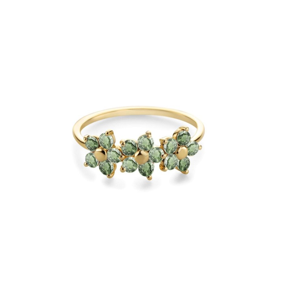 Sieraden Miss Spring | Miss Spring Ring In Full Bloom Leaf Green Iii Msr730Lg3