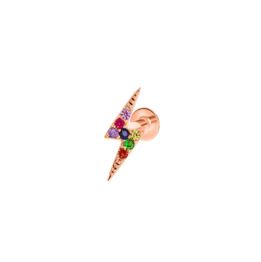 Sieraden Culet | Culet Rainbow Lightning Piercing Gcj1340