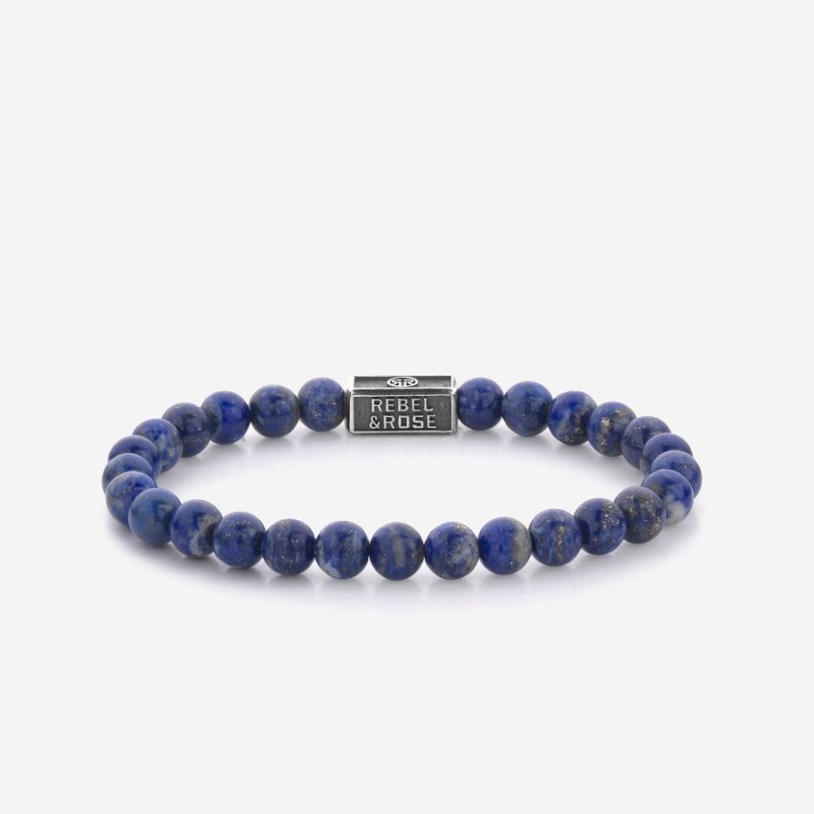 Sieraden Rebel & Rose | Lapis Lazuli 925 - 6Mm