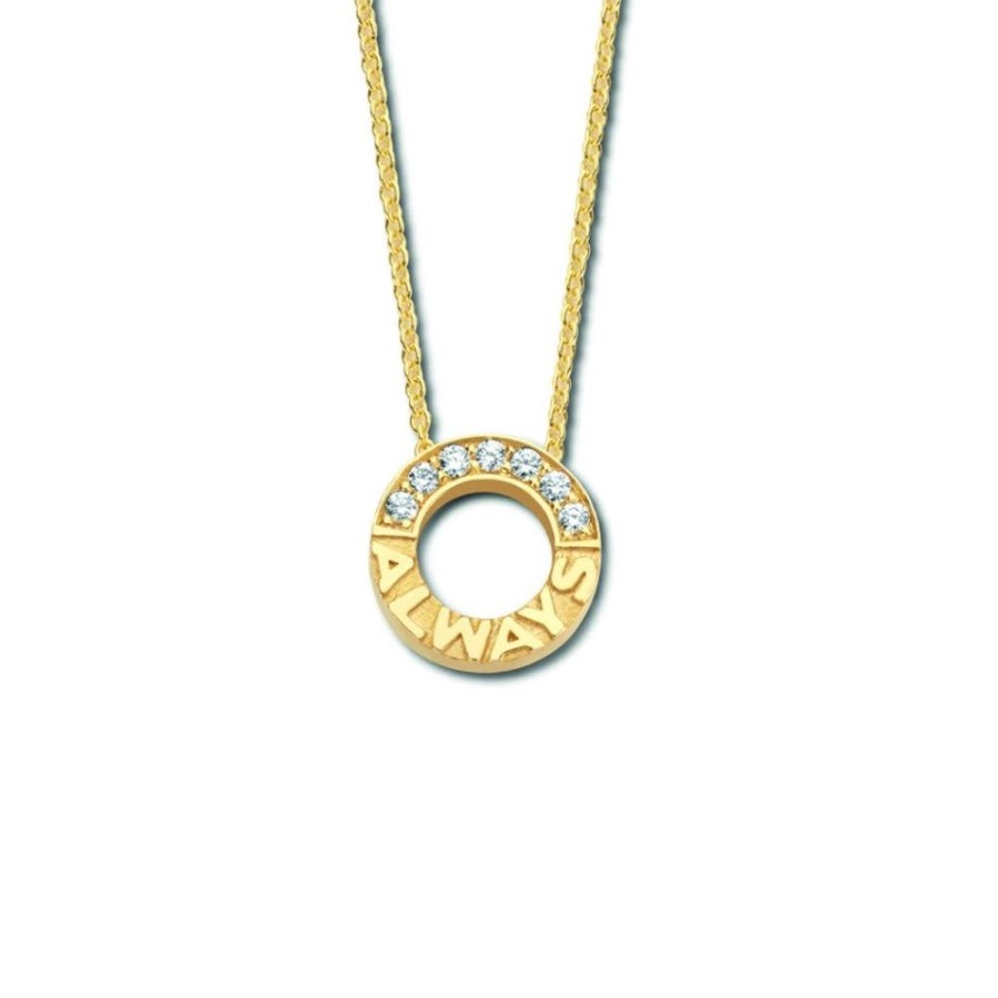 Sieraden Minitials | Minitials Circle Of Love Ketting