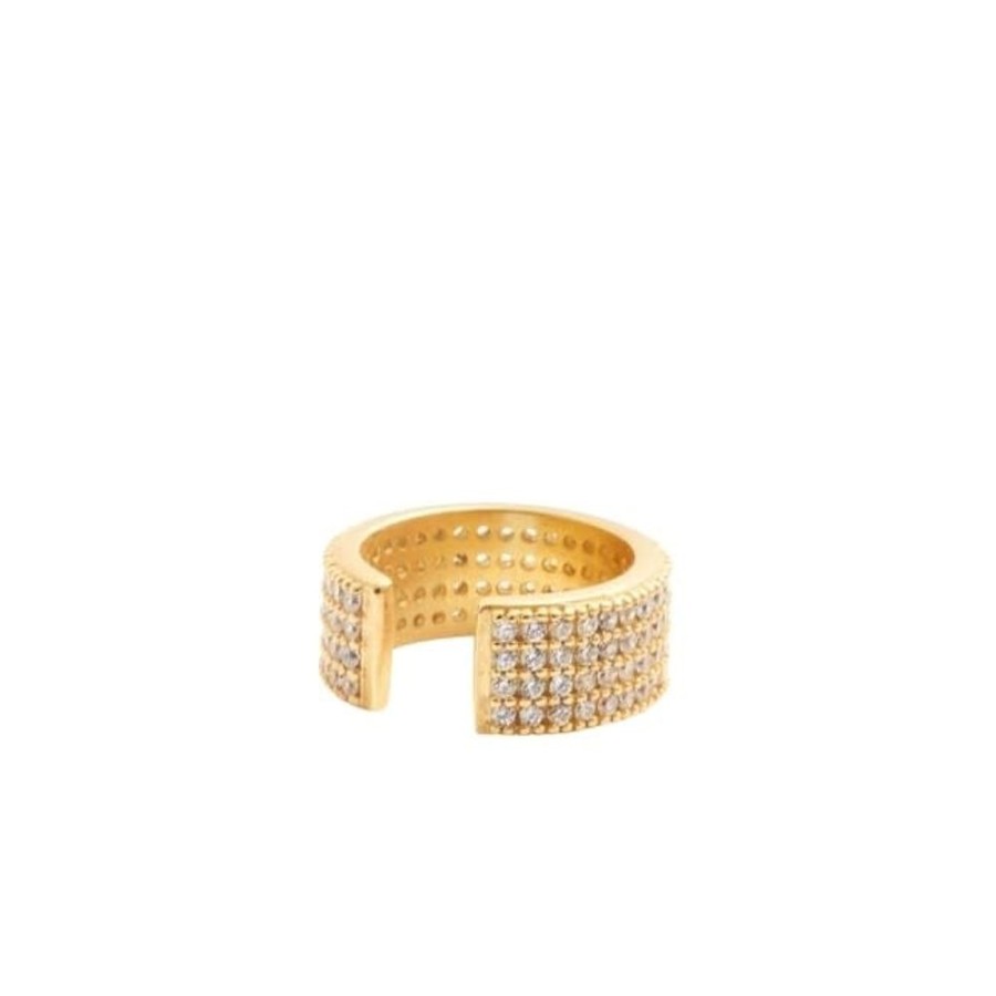 Sieraden Eline Rosina | Eline Rosina Oorbedel A5-Goldplated