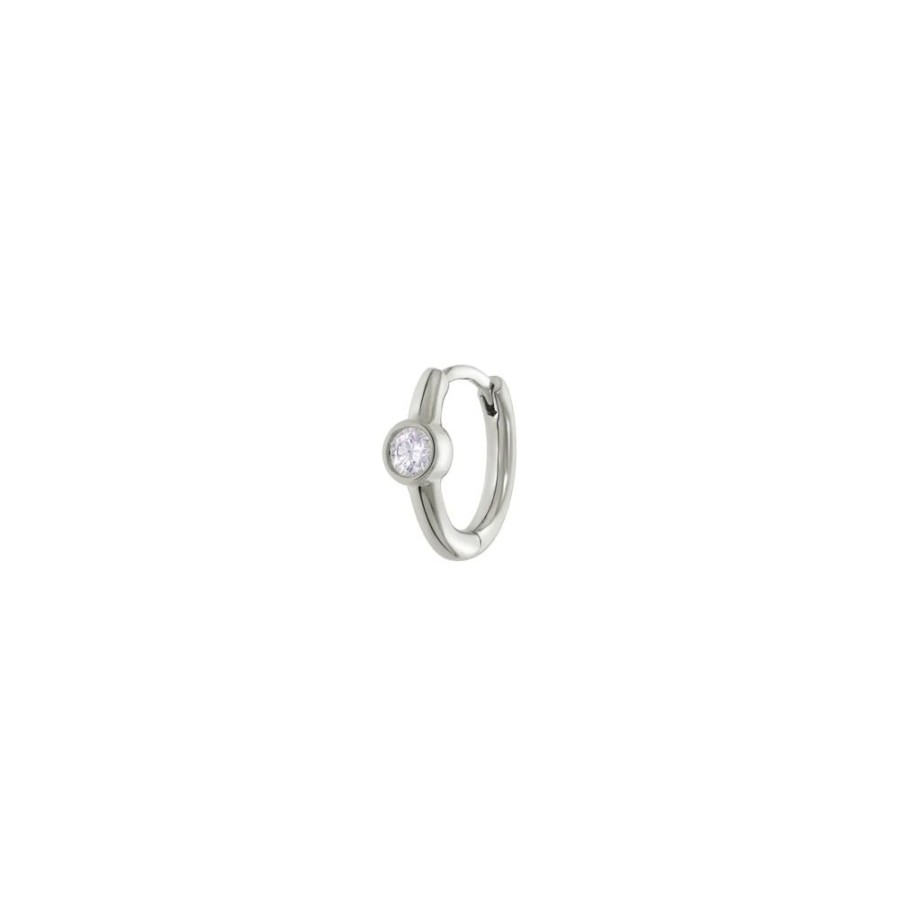 Sieraden Culet | Culet Mini Bezel Huggie Piercing Gcj0864