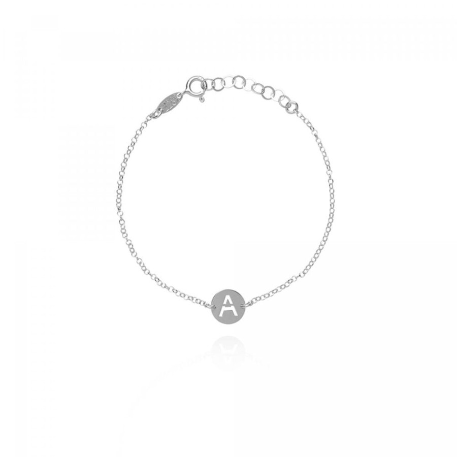 Sieraden LOTT. Gioielli | Lott Armband Letter Zilverkleurig