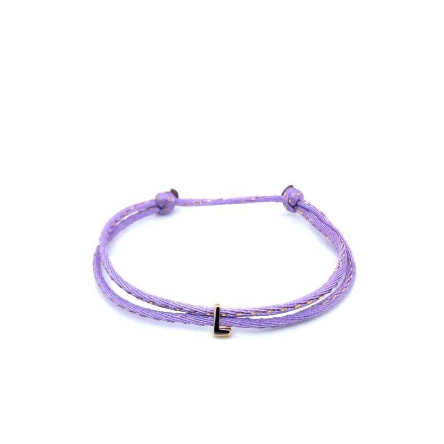 Sieraden Fleur de Kiki | Fleur De Kiki Armband Lettre D'Or