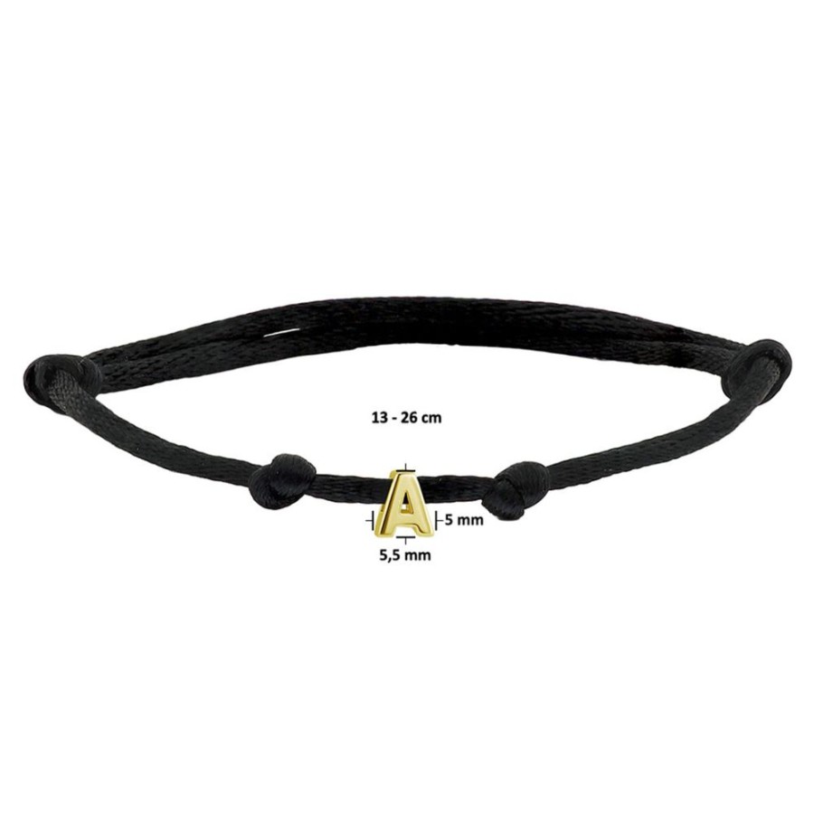 Sieraden Fleur de Kiki | Fleur De Kiki Armband Lettre D'Or