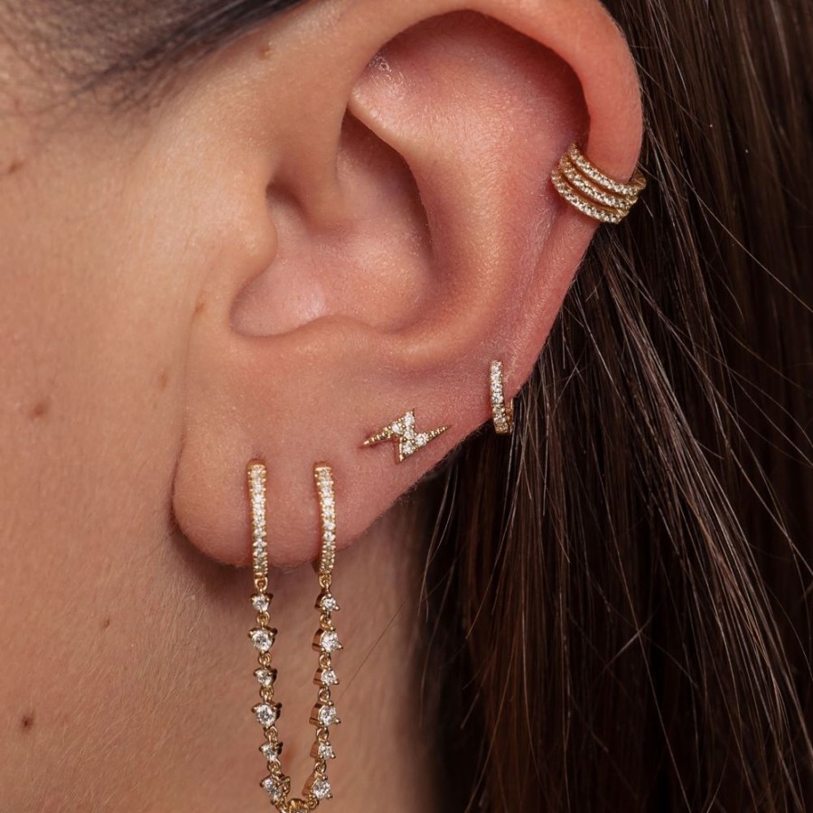 Sieraden Culet | Culet Lightning Bolt Piercings Gcj0776