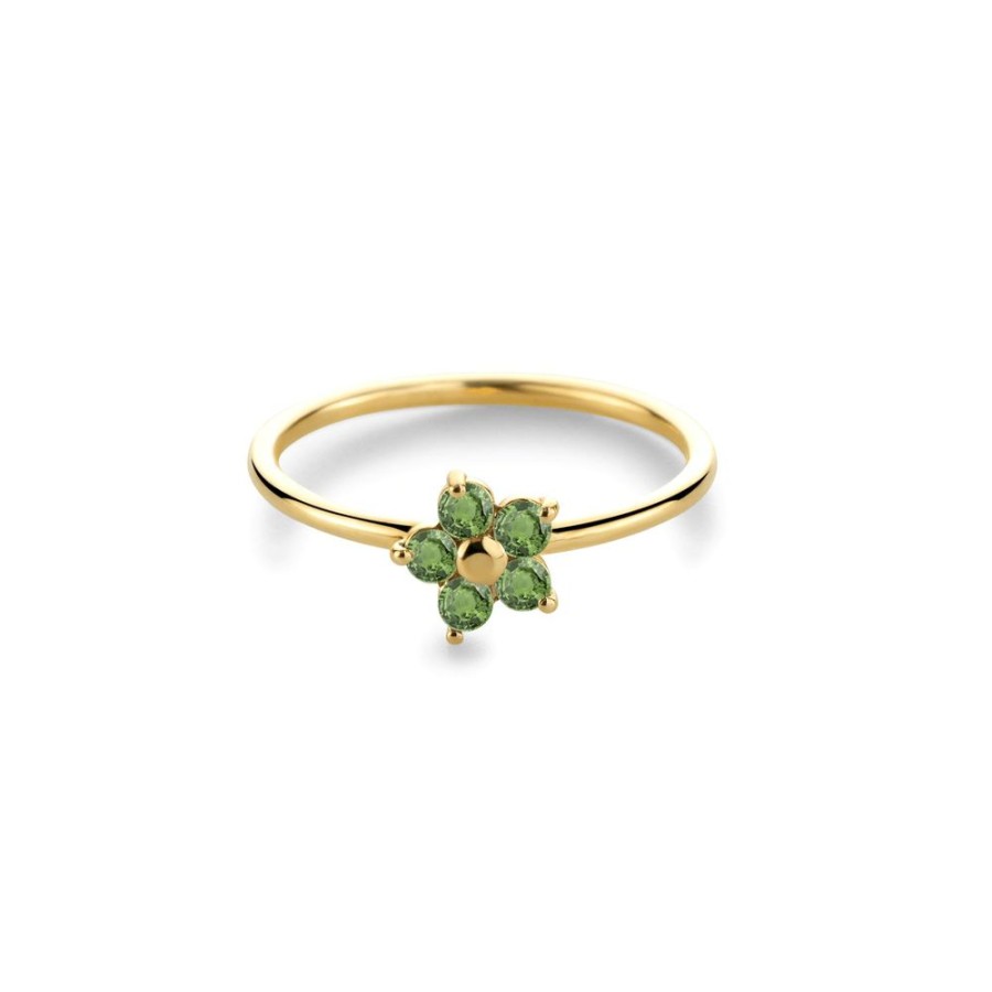 Sieraden Miss Spring | Miss Spring Ring In Full Bloom Leaf Green I Msr730Lg1