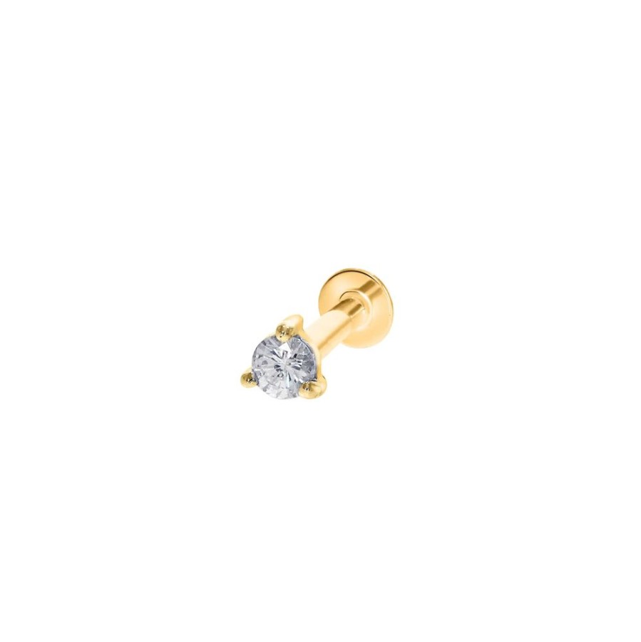 Sieraden Culet | Culet 0.05 Carat Brilliant Cut Piercing Gcj1296