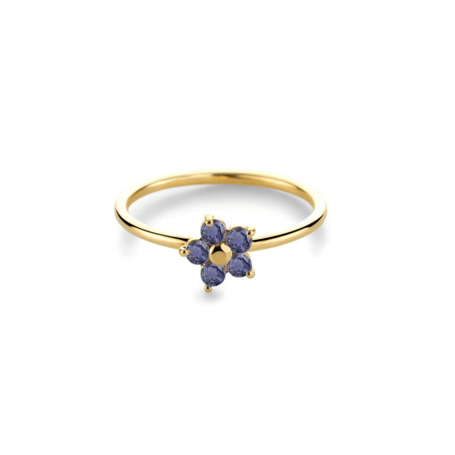 Sieraden Miss Spring | Miss Spring Ring In Full Bloom Blue River I Msr730Bs1