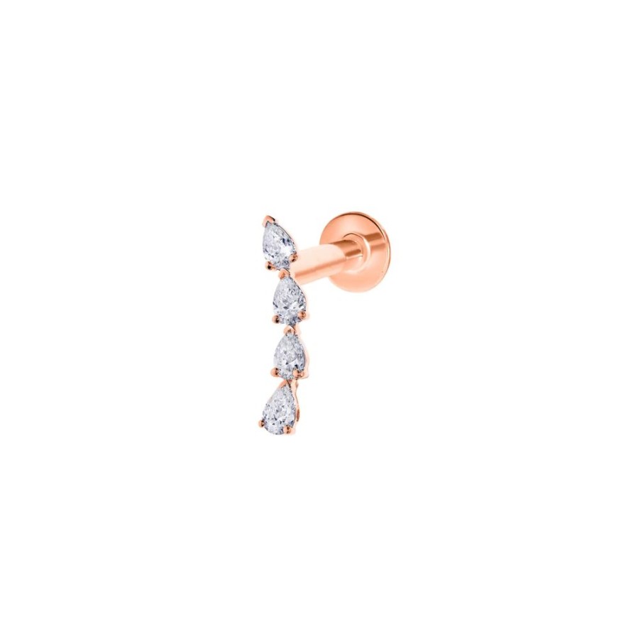 Sieraden Culet | Culet Quadruple Pear Piercing Gcj1303