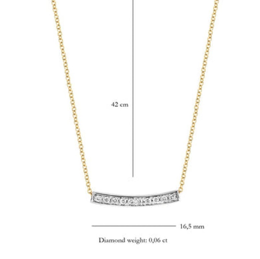 Sieraden Diamonds by Blush | Diamonds By Blush Ketting 3605Bdi