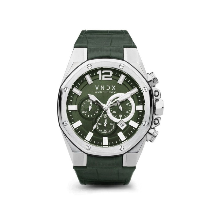 Horloges VNDX | Vndx Horloge Ls11888-17 Wise Man Groen