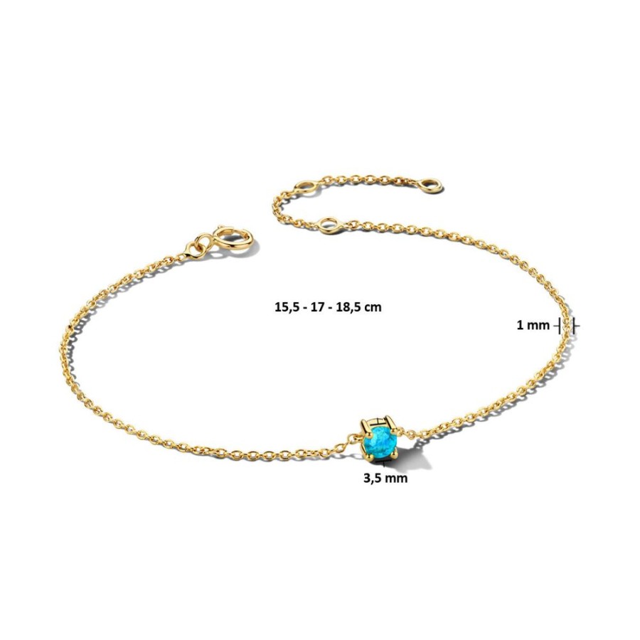 Sieraden Fleur de Kiki | Fleur De Kiki Armband Gg25748 - Maart