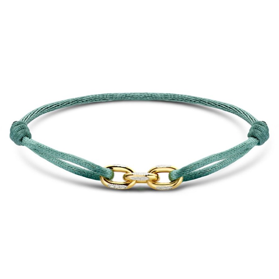 Sieraden Minitials | Minitials Drie Unchained Satijn Armband