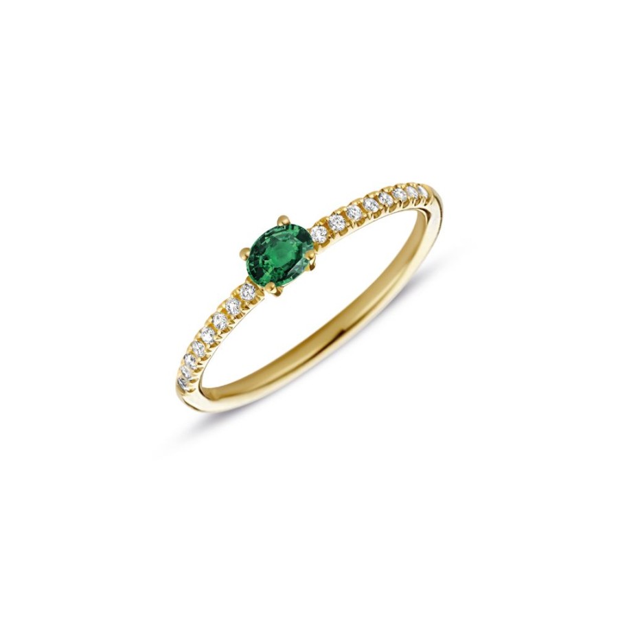 Sieraden Miss Spring | Miss Spring Ring Brilliantly Oval Gt Di