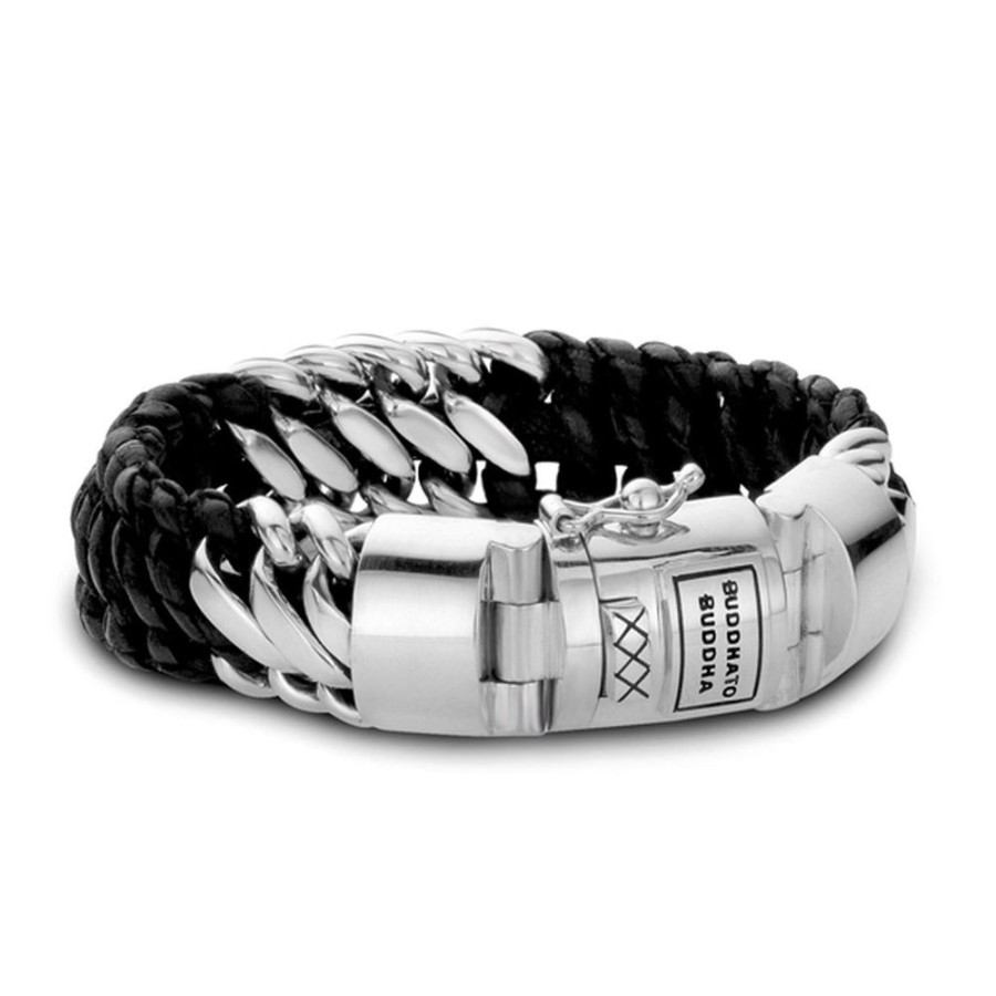 Sieraden Buddha to Buddha | Buddha To Buddha Armband 815 Ben Mix Black