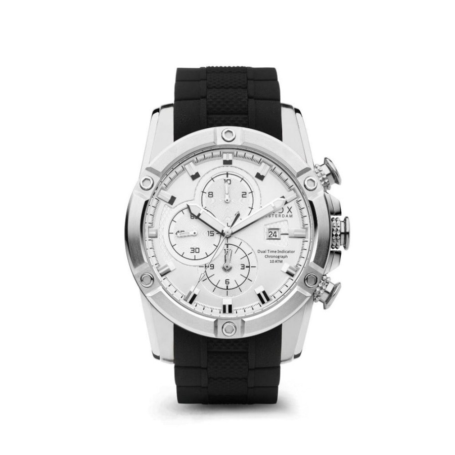 Horloges VNDX | Vndx Horloge Ls33047-02 Young Rebel Big Boy Zilver Wit