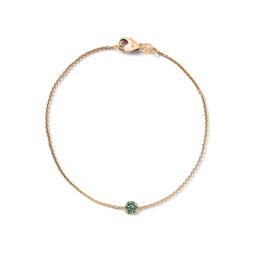 Sieraden Miss Spring | Miss Spring Armband Disc Tsavoriet