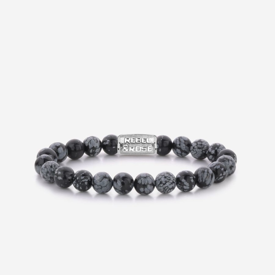 Sieraden Rebel & Rose | Black Leopard - 8Mm