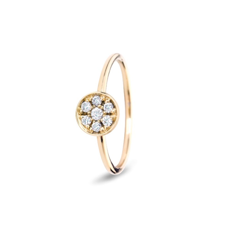 Sieraden Miss Spring | Miss Spring Ring Disc Diamant 7