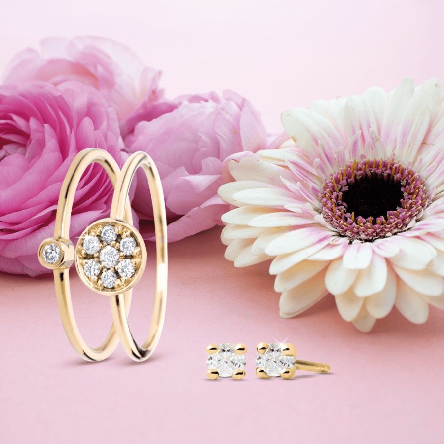 Sieraden Miss Spring | Miss Spring Ring Disc Diamant 7