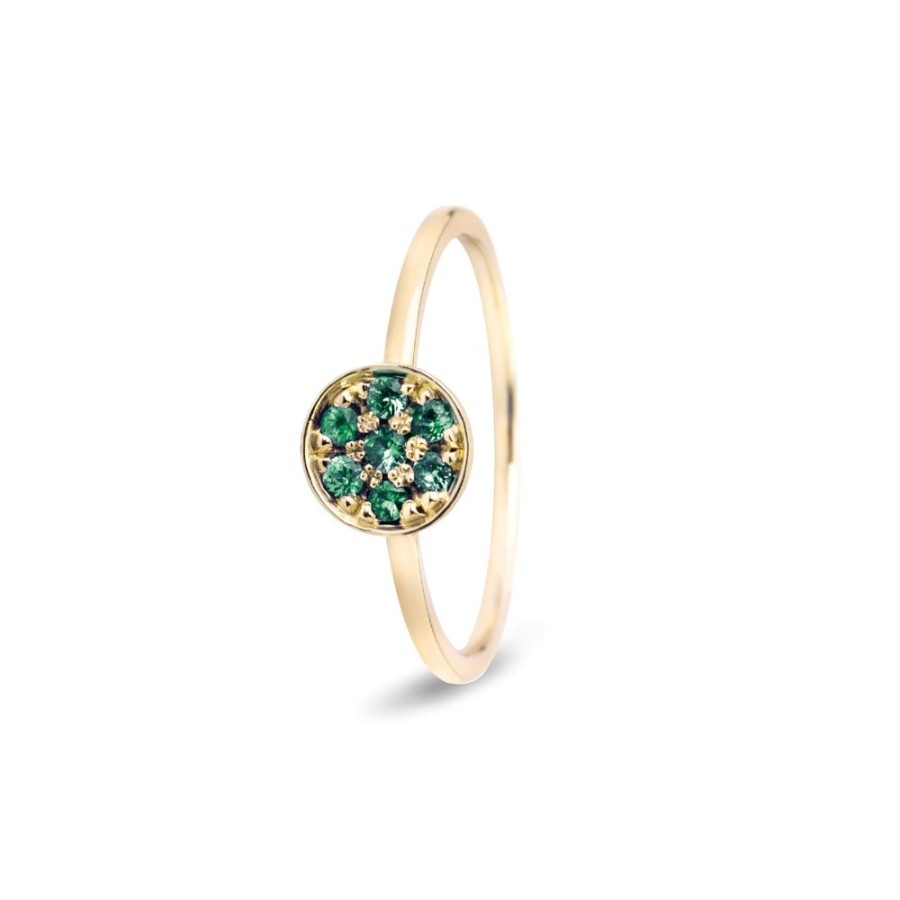 Sieraden Miss Spring | Miss Spring Ring Disc Tsavoriet