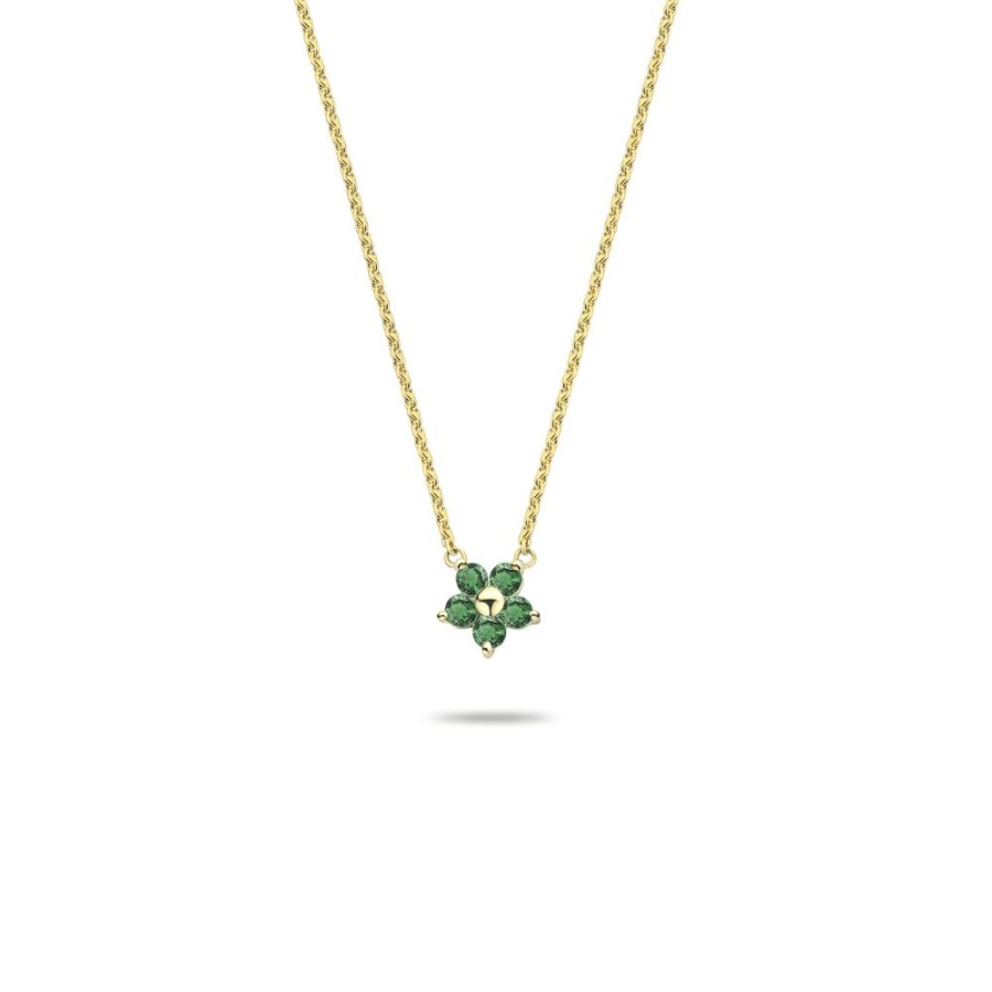 Sieraden Miss Spring | Miss Spring Collier In Full Bloom Leaf Green