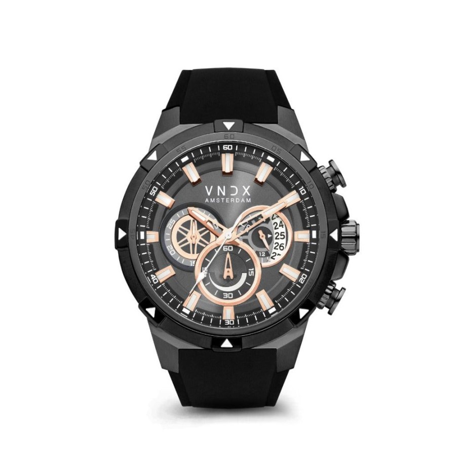 Horloges VNDX | Vndx Horloge Lb33049-01 Young Rebel Big Brother Zwart