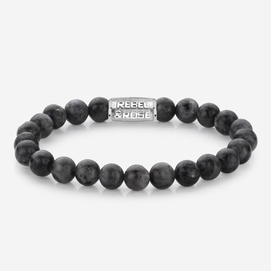 Sieraden Rebel & Rose | Black Wolf - 8Mm