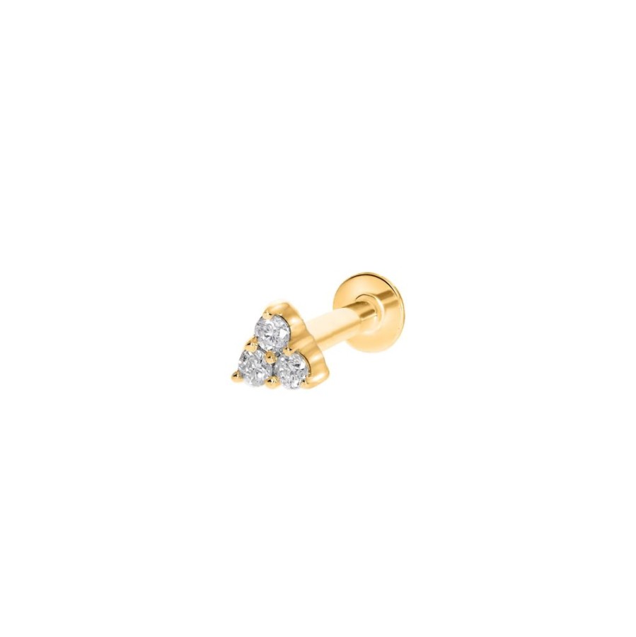 Sieraden Culet | Culet Triangle Piercing Gcj0812